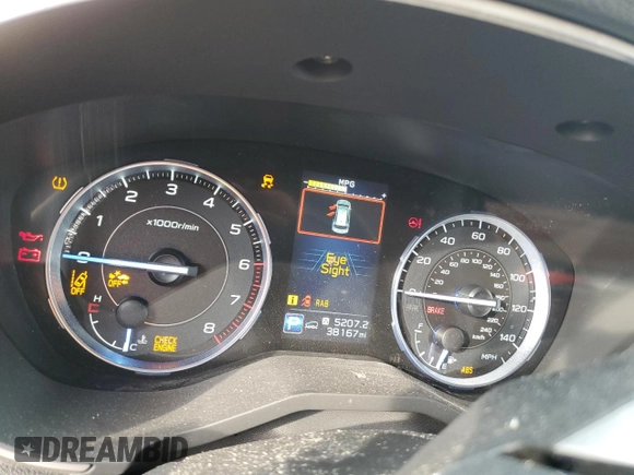 2020 Subaru Ascent Touring z VIN 4S4WMARD9L3426634, wystawiony jako Copart lot #56565085 z przebiegiem 38 167 mil mil oraz Szkody całkowita. Historia ofert i sprzedaży dostępna na DreamBid. Obrazek 9.