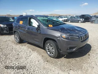 2021 Jeep Cherokee Latitude Lux with VIN 1C4PJMMX4MD121798, listed as a Copart auction lot 49553125 with 78,585 mi miles and Salvage title. Bid and sale history available at DreamBid. Image 4.