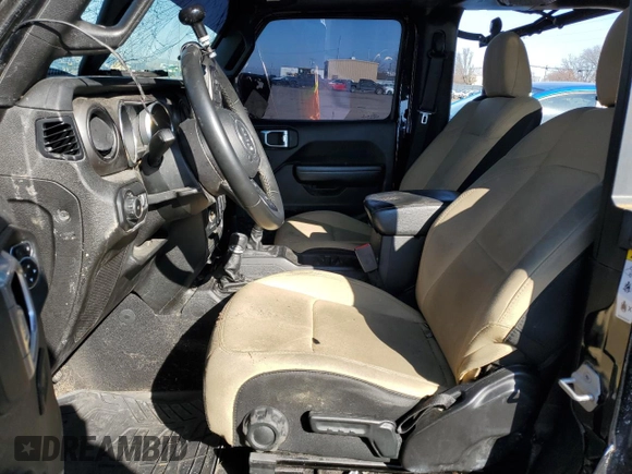 2019 Jeep Wrangler Sport S с VIN 1C4GJXAG9KW609099, выставлен на аукционе Copart как лот 44723915 с пробегом 128 046 миль миль и Списание • Salvage title. История ставок и продаж доступна на DreamBid. Изображение 7.