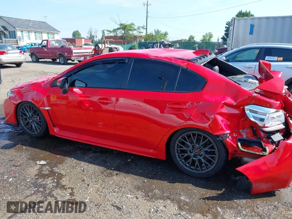 2017 Subaru WRX STI with VIN JF1VA2V67H9817958, listed as a IAAI auction lot 42580579 with 101,752 mi miles and . Bid and sale history available at DreamBid. Image 14.
