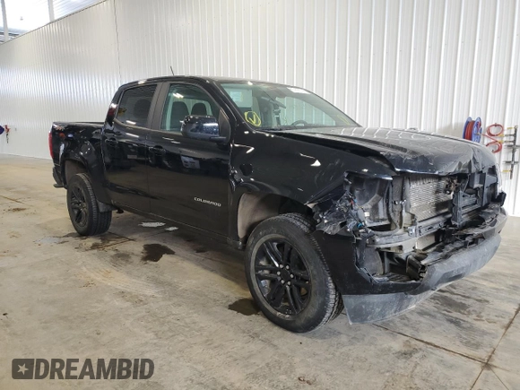 2022 Chevrolet Colorado 4WD LT with VIN 1GCGTCEN1N1276197, listed as a Copart auction lot 45855795 with 33,354 mi miles and Salvage title. Bid and sale history available at DreamBid. Image 4.