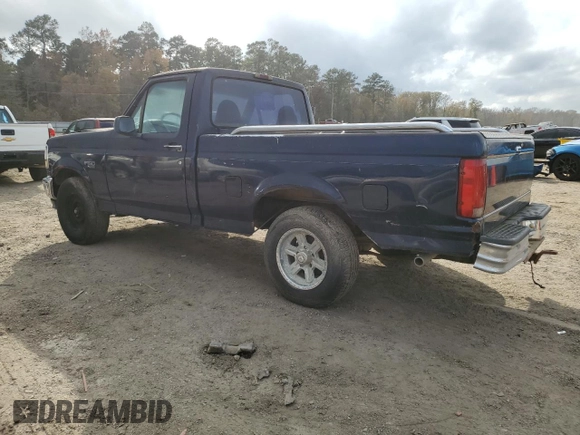1995 Ford F-150 with VIN 1FTDF15Y7SNB59477, listed as a Copart auction lot 84869214 with 0 mi miles and Clean Title. Bid and sale history available at carsss.com. Image 2.