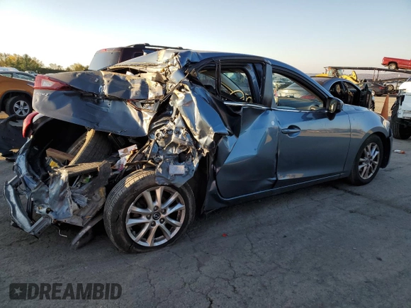 2015 Mazda 3 i Grand Touring z VIN JM1BM1W76F1225419, wystawiony jako Copart lot #74278093 z przebiegiem 102 059 mil mil oraz Szkoda całkowita • Salvage title. Historia ofert i sprzedaży dostępna na DreamBid. Obrazek 3.