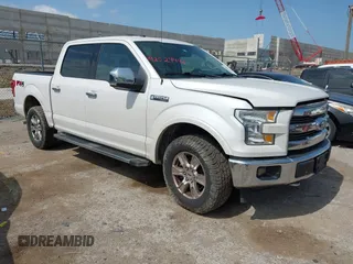 2017 Ford F-150 XL with VIN 1FTEW1EF9HKC96062, listed as a IAAI auction lot 42524446 with 216,466 mi miles and . Bid and sale history available at DreamBid. Image 1.