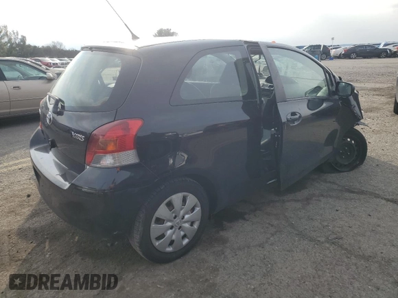 2011 Toyota Yaris with VIN JTDJT4K3XB5334522, listed as a Copart auction lot 41404045 with 0 mi miles and Salvage Title. Bid and sale history available at carsss.com. Image 3.