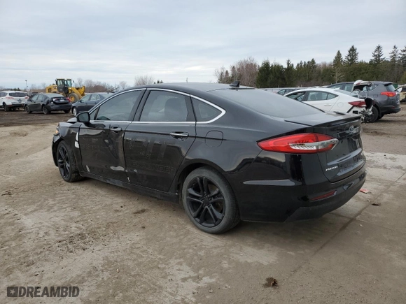 2020 Ford Fusion Hybrid Titanium with VIN 3FA6P0RU4LR139828, listed as a Copart auction lot 49580895 with 163,023 mi miles and Clean Title. Bid and sale history available at carsss.com. Image 2.