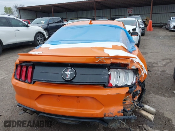 2021 Ford Mustang EcoBoost with VIN 1FA6P8TD5M5151336, listed as a IAAI auction lot 41916198 with 58,990 mi miles and . Bid and sale history available at DreamBid. Image 17.