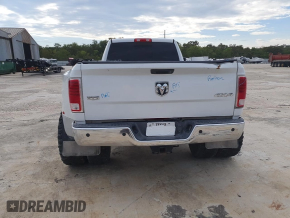 2015 Ram 3500 Laramie with VIN 3C63RRJL2FG661749, listed as a Copart auction lot 71062544 with 126,775 mi miles and Salvage Title. Bid and sale history available at carsss.com. Image 6.