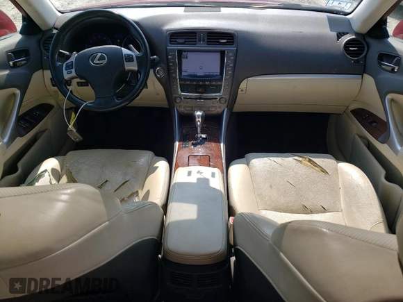 2012 Lexus IS 250 z VIN JTHCF5C26C5052793, wystawiony jako Copart lot #60808425 z przebiegiem 158 488 mil mil oraz Czysty tytuł • Clean title. Historia ofert i sprzedaży dostępna na DreamBid. Obrazek 8.