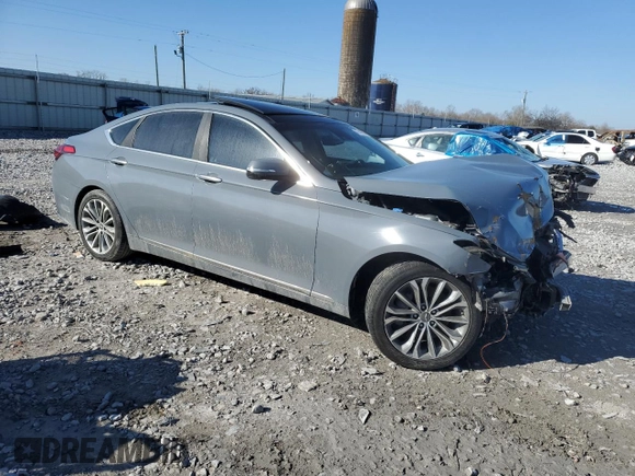 2017 Genesis G80 3.8L с VIN KMHGN4JE7HU167537, выставлен на аукционе Copart как лот 45544555 с пробегом 97 980 миль миль и Списание • Salvage title. История ставок и продаж доступна на DreamBid. Изображение 4.