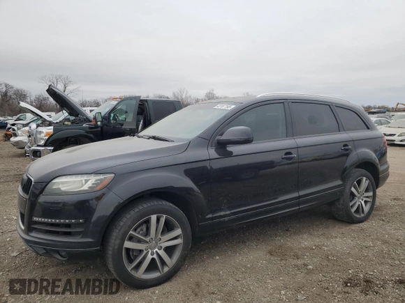 2012 Audi Q7 Premium Plus with VIN WA1LMAFEXCD009368, listed as a Copart auction lot 43187195 with 343,904 mi miles and Clean title. Bid and sale history available at DreamBid. Image 1.