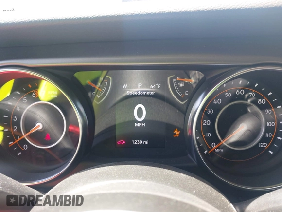 2023 Jeep Wrangler Sport S with VIN 1C4HJXDN5PW671167, listed as a IAAI auction lot 42176127 with 1,230 mi miles and . Bid and sale history available at DreamBid. Image 7.