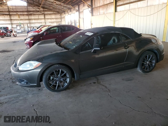 2012 Mitsubishi Eclipse GS Sport with VIN 4A37L5EF5CE008261, listed as a Copart auction lot 85319874 with 50,398 mi miles and Salvage Title. Bid and sale history available at carsss.com. Image 1.