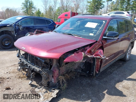 2022 Jeep Grand Cherokee Limited z VIN 1C4RJKBG3N8627259, wystawiony jako IAAI lot #42172872 z przebiegiem 31 822 mil mil oraz . Historia ofert i sprzedaży dostępna na DreamBid. Obrazek 6.