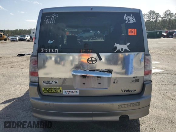 2006 Scion xB z VIN JTLKT324764103889, wystawiony jako Copart lot #46880495 z przebiegiem Nie podano mil oraz Szkoda całkowita • Salvage title. Historia ofert i sprzedaży dostępna na DreamBid. Obrazek 6.