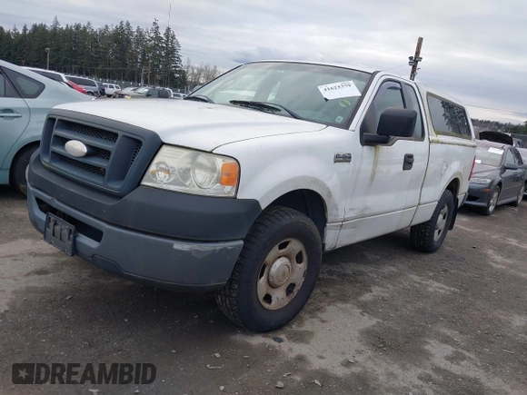 2008 Ford F-150 XL with VIN 1FTRF122X8KD70799, listed as a IAAI auction lot 41623379 with 170,535 mi miles. Bid and sale history available at carsss.com. Image 2.
