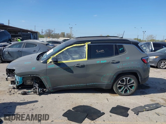 2023 Jeep Compass Limited с VIN 3C4NJDCN4PT505487, выставлен на аукционе IAAI как лот 41816219 с пробегом 10 379 миль миль и . История ставок и продаж доступна на DreamBid. Изображение 15.