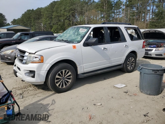 2015 Ford Expedition XLT z VIN 1FMJU1JT3FEF39744, wystawiony jako Copart lot #53381645 z przebiegiem Nie podano mil oraz Szkoda całkowita • Salvage title. Historia ofert i sprzedaży dostępna na DreamBid. Obrazek 1.