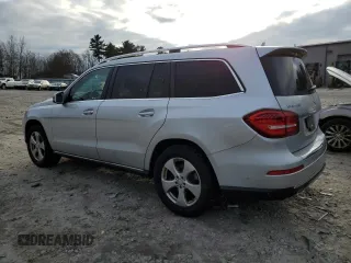 2017 Mercedes-Benz GLS 450 with VIN 4JGDF6EE1HA838062, listed as a Copart auction lot 82650363 with 124,078 mi miles and . Bid and sale history available at DreamBid. Image 2.