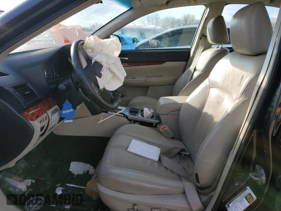 2011 Subaru Legacy Limited Power Moon с VIN 4S3BMBK62B3227380, выставлен на аукционе Copart как лот 85650464 с пробегом Не указан миль и Списание • Salvage title. История ставок и продаж доступна на DreamBid. Изображение 7.