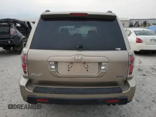 2007 Honda Pilot EX with VIN 5FNYF18487B004128, listed as a Copart auction lot 47588965 with 217,669 mi miles and Clean Title. Bid and sale history available at carsss.com. Image 6.