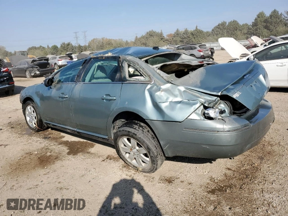 2007 Ford Five Hundred SEL with VIN 1FAHP24107G142207, listed as a Copart auction lot 75308824 with 0 mi miles and Non Repairable. Bid and sale history available at carsss.com. Image 2.