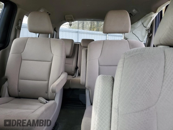 2014 Honda Odyssey LX with VIN 5FNRL5H29EB133074, listed as a Copart auction lot 52322725 with 44,804 mi miles and Salvage Title. Bid and sale history available at DreamBid. Image 10.