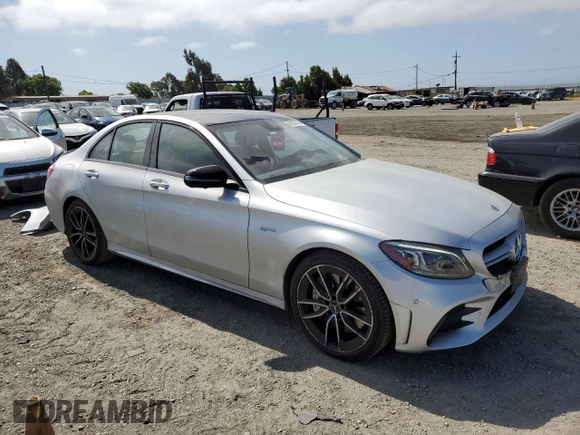 2019 Mercedes-Benz C 43 AMG с VIN 55SWF6EB6KU285618, выставлен на аукционе Copart как лот 58557465 с пробегом 34 990 миль миль и Списание • Salvage title. История ставок и продаж доступна на DreamBid. Изображение 4.