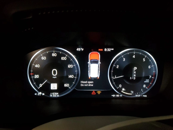 2019 Volvo XC60 Inscription with VIN LYV102RL9KB178850, listed as a Copart auction lot 44685625 with 115,764 mi miles and Salvage Title. Bid and sale history available at carsss.com. Image 9.