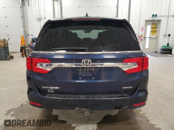 2019 Honda Odyssey Touring with VIN 5FNRL6H80KB505150, listed as a Copart auction lot 47620065 with 262,778 mi miles and Salvage Title. Bid and sale history available at carsss.com. Image 6.