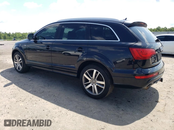 2010 Audi Q7 with VIN WA1DVBFE4AD002548, listed as a Copart auction lot 58854975 with 151,437 mi miles and Salvage title. Bid and sale history available at DreamBid. Image 2.