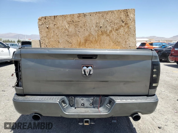 2012 Ram 1500 ST with VIN 1C6RD7FT5CS260352, listed as a Copart auction lot 56687485 with Not provided miles and Salvage title. Bid and sale history available at DreamBid. Image 6.