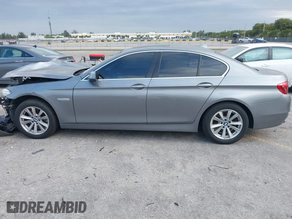 2015 BMW 5 Series 528i with VIN WBA5A5C52FD514549, listed as a IAAI auction lot 41812177 with 107,819 mi miles. Bid and sale history available at carsss.com. Image 14.