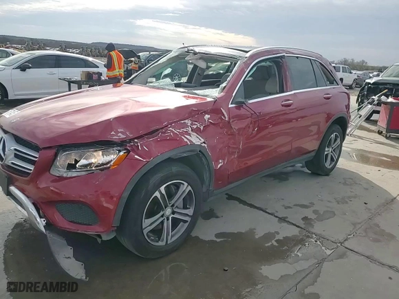 2016 Mercedes-Benz GLC with VIN WDC0G4KB9GF081163, listed as a Copart auction lot 46718455 with 95,294 mi miles and Salvage Title. Bid and sale history available at carsss.com. Image 14.