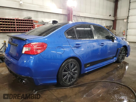 2018 Subaru WRX with VIN JF1VA1A60J9838169, listed as a Copart auction lot 45103435 with 69,562 mi miles and Salvage Title. Bid and sale history available at carsss.com. Image 3.