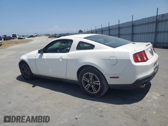 2012 Ford Mustang Premium with VIN 1ZVBP8AM0C5283038, listed as a Copart auction lot 58961615 with 140,727 mi miles and Salvage title. Bid and sale history available at DreamBid. Image 2.