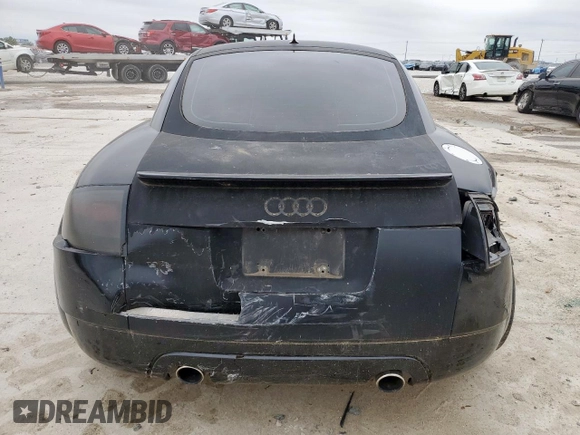 2001 Audi TT with VIN TRUWT28N511004768, listed as a Copart auction lot 51511765 with 160,485 mi miles and Salvage Title. Bid and sale history available at carsss.com. Image 6.