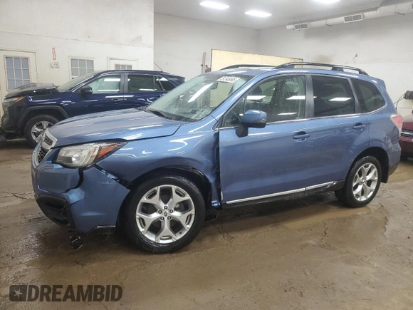 2018 Subaru Forester Touring with VIN JF2SJAWC1JH569330, listed as a Copart auction lot 51348095 with 53,713 mi miles and Clean title. Bid and sale history available at DreamBid. Image 1.