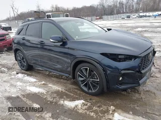 2025 Infiniti QX50 Sport with VIN 3PCAJ5FB2SF103397, listed as a IAAI auction lot 41566790 with 1,228 mi miles and . Bid and sale history available at DreamBid. Image 1.