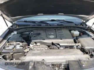 2018 Nissan Armada SV with VIN JN8AY2NCXJ9555213, listed as a Copart auction lot 67532134 with 84,006 mi miles and Salvage Title. Bid and sale history available at carsss.com. Image 12.