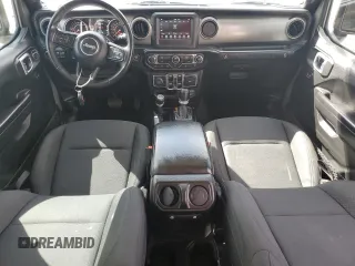 2019 Jeep Wrangler Unlimited Sport Altitude with VIN 1C4HJXDGXKW636909, listed as a Copart auction lot 48324185 with 47,744 mi miles and Clean title. Bid and sale history available at DreamBid. Image 8.