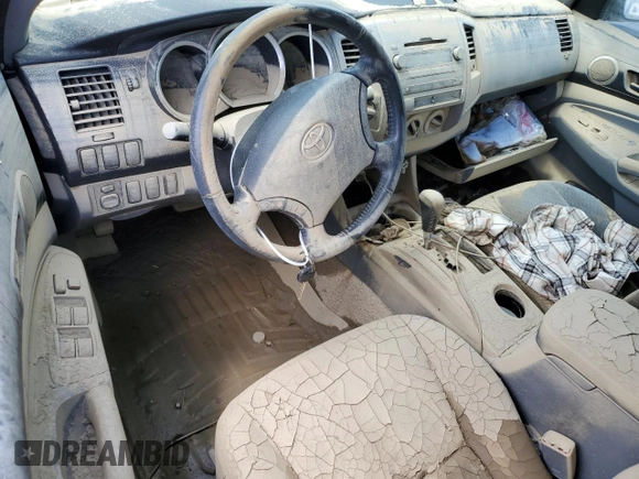 2010 Toyota Tacoma with VIN 5TEMU4FNXAZ687151, listed as a Copart auction lot 52952025 with Not provided miles and Salvage title. Bid and sale history available at DreamBid. Image 8.