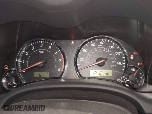 2013 Toyota Corolla L with VIN 5YFBU4EE5DP123569, listed as a IAAI auction lot 42012861 with 129,381 mi miles and . Bid and sale history available at DreamBid. Image 7.