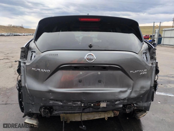 2015 Nissan Murano SL with VIN 5N1AZ2MH9FN206799, listed as a Copart auction lot 50927125 with 98,098 mi miles and Salvage Title. Bid and sale history available at carsss.com. Image 6.