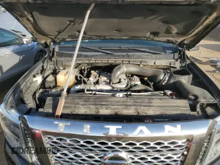 2016 Nissan Titan XD Platinum Reserve with VIN 1N6BA1F40GN506668, listed as a Copart auction lot 76357204 with 89,839 mi miles and Salvage Title. Bid and sale history available at carsss.com. Image 13.