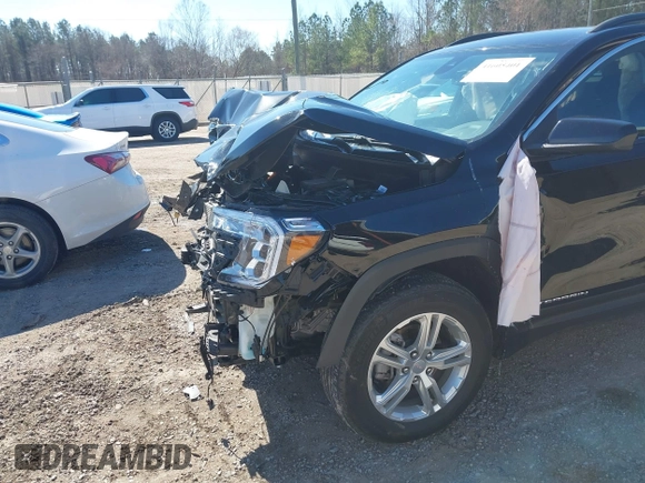 2023 GMC Terrain SLE with VIN 3GKALMEG0PL255094, listed as a IAAI auction lot 41605401 with 22,275 mi miles. Bid and sale history available at carsss.com. Image 18.