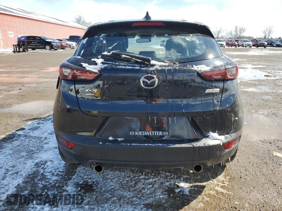 2019 Mazda CX-3 Grand Touring with VIN JM1DKFD78K0450505, listed as a Copart auction lot 51593285 with 88,724 mi miles and Salvage Title. Bid and sale history available at DreamBid. Image 6.