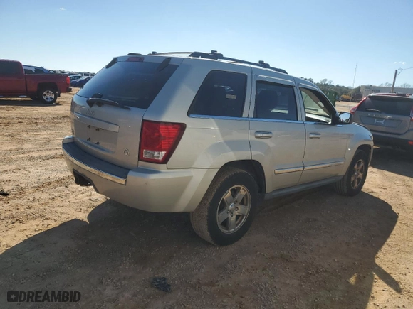 2007 Jeep Grand Cherokee Limited with VIN 1J8HR58N57C500713, listed as a Copart auction lot 46758675 with 147,000 mi miles and Clean Title. Bid and sale history available at carsss.com. Image 3.