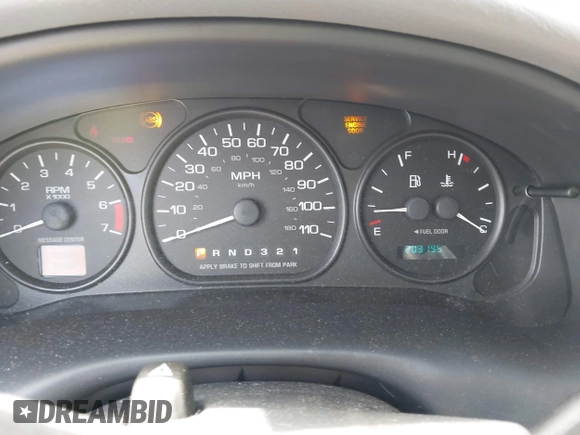 2000 Oldsmobile Silhouette z VIN 1GHDX13E3YD317277, wystawiony jako IAAI lot #42058474 z przebiegiem 203 195 mil mil oraz . Historia ofert i sprzedaży dostępna na DreamBid. Obrazek 7.