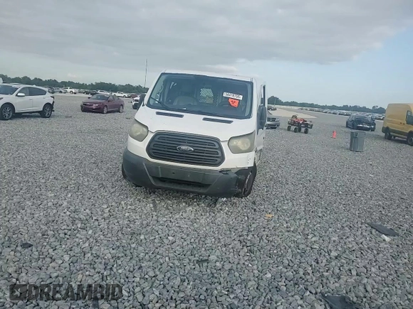 2015 Ford Transit Cargo with VIN 1FTNR1YM6FKA17391, listed as a Copart auction lot 56418755 with 247,093 mi miles and Salvage title. Bid and sale history available at DreamBid. Image 14.